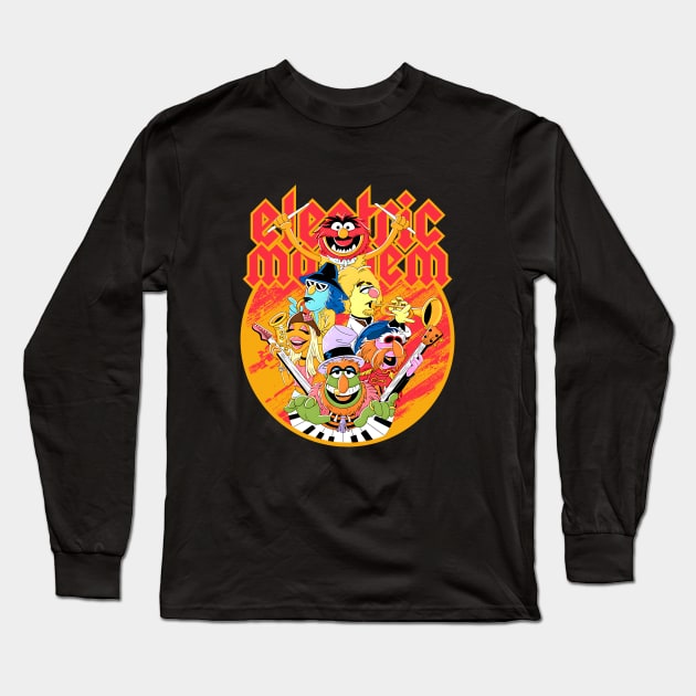 Muppets Electric Mayhem Long Sleeve T-Shirt by Orlind